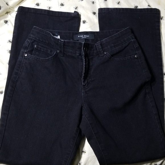 Nine West black 6/27 short jeans - Picture 6 of 11